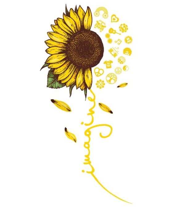 Heat transfers Iron on stickers  flower 296 for Tshirts Iron on Decal Patches Stickers Clothes Hat Pillows DIY Crafts