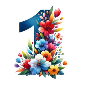 Heat transfers Iron on stickers  flower 3 letter 28 for Tshirts Iron on Decal Patches Stickers Clothes Hat Pillows DIY Crafts