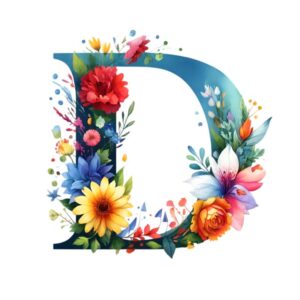 Heat transfers Iron on stickers  flower 3 letter 4 for Tshirts Iron on Decal Patches Stickers Clothes Hat Pillows DIY Crafts