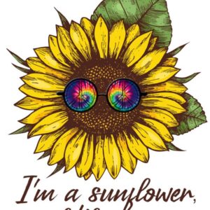 Heat transfers Iron on stickers  flower 374 for Tshirts Iron on Decal Patches Stickers Clothes Hat Pillows DIY Crafts
