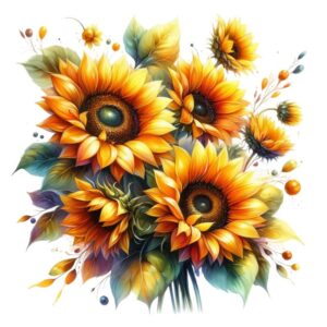 Heat transfers Iron on stickers  flower 5 for Tshirts Iron on Decal Patches Stickers Clothes Hat Pillows DIY Crafts