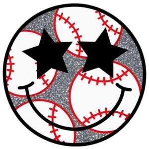 Heat transfers Iron on stickers  football baseball soccor basketball ball 198 for Tshirts Iron on Decal Patches Stickers Clothes Hat Pillows DIY Crafts
