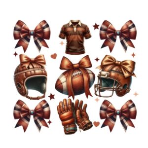 Heat transfers Iron on stickers  football baseball soccor basketball ball 312 for Tshirts Iron on Decal Patches Stickers Clothes Hat Pillows DIY Crafts