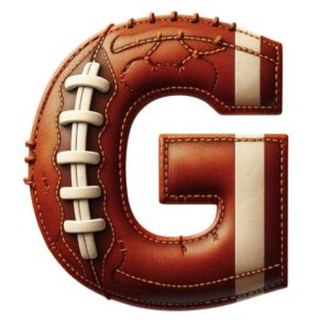 Heat transfers Iron on stickers  football letter 18 for Tshirts Iron on Decal Patches Stickers Clothes Hat Pillows DIY Crafts