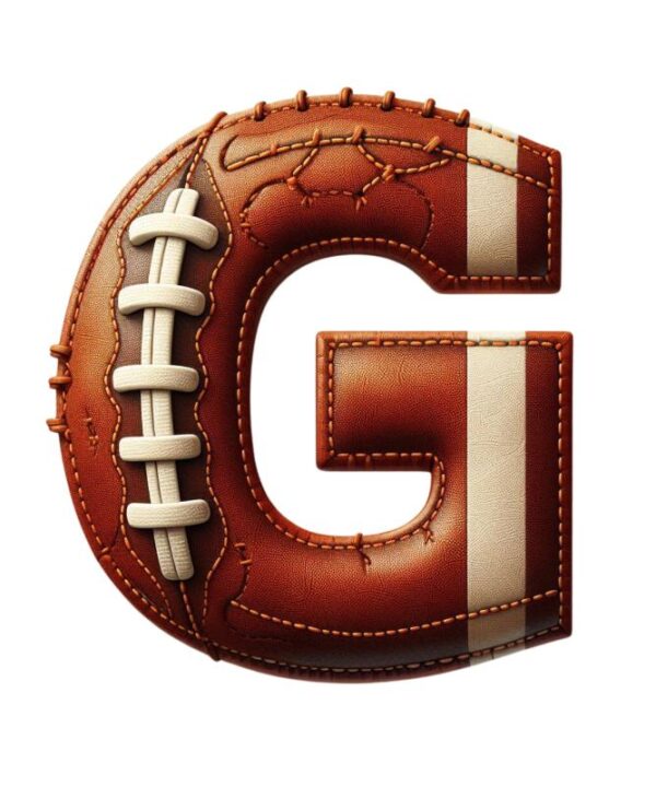 Heat transfers Iron on stickers  football letter 18 for Tshirts Iron on Decal Patches Stickers Clothes Hat Pillows DIY Crafts