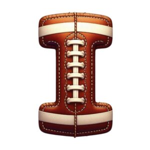 Heat transfers Iron on stickers  football letter 20 for Tshirts Iron on Decal Patches Stickers Clothes Hat Pillows DIY Crafts