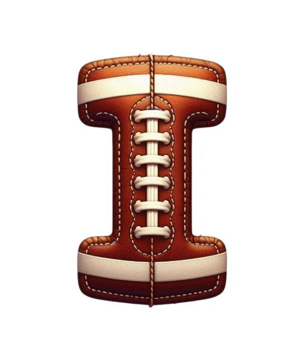 Heat transfers Iron on stickers  football letter 20 for Tshirts Iron on Decal Patches Stickers Clothes Hat Pillows DIY Crafts