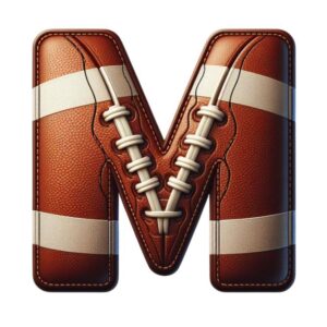 Heat transfers Iron on stickers  football letter 24 for Tshirts Iron on Decal Patches Stickers Clothes Hat Pillows DIY Crafts
