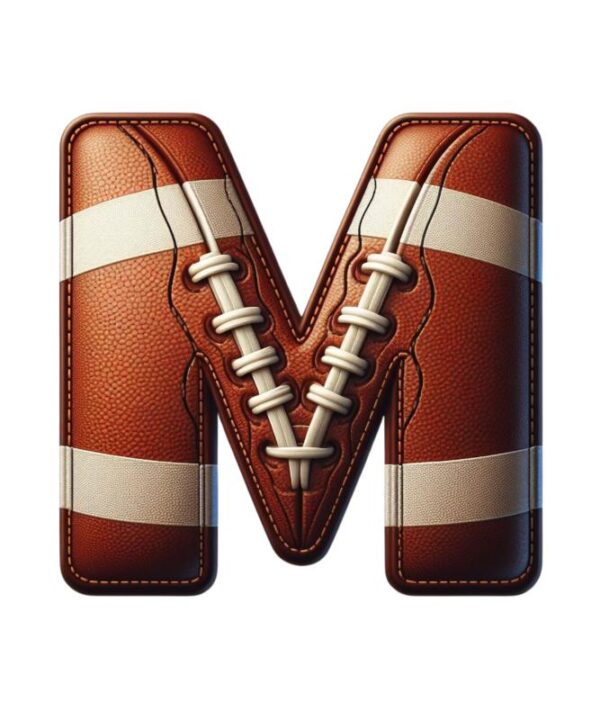 Heat transfers Iron on stickers  football letter 24 for Tshirts Iron on Decal Patches Stickers Clothes Hat Pillows DIY Crafts
