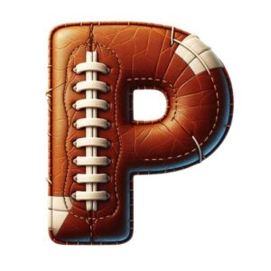Heat transfers Iron on stickers  football letter 27 for Tshirts Iron on Decal Patches Stickers Clothes Hat Pillows DIY Crafts