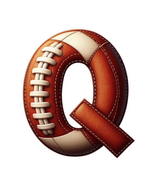 Heat transfers Iron on stickers  football letter 28 for Tshirts Iron on Decal Patches Stickers Clothes Hat Pillows DIY Crafts
