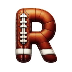 Heat transfers Iron on stickers  football letter 29 for Tshirts Iron on Decal Patches Stickers Clothes Hat Pillows DIY Crafts