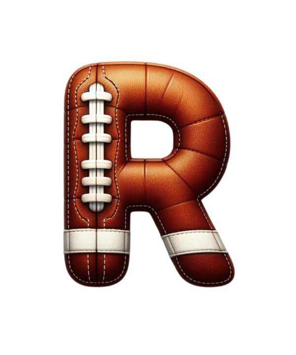 Heat transfers Iron on stickers  football letter 29 for Tshirts Iron on Decal Patches Stickers Clothes Hat Pillows DIY Crafts