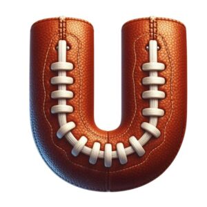 Heat transfers Iron on stickers  football letter 32 for Tshirts Iron on Decal Patches Stickers Clothes Hat Pillows DIY Crafts