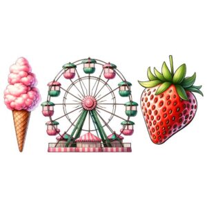 Heat transfers Iron on stickers  fruit 35 for Tshirts Iron on Decal Patches Stickers Clothes Hat Pillows DIY Crafts