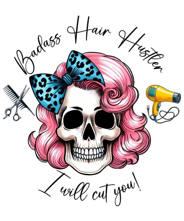 Heat transfers Iron on stickers  hair stylist nail 19 for Tshirts Iron on Decal Patches Stickers Clothes Hat Pillows DIY Crafts