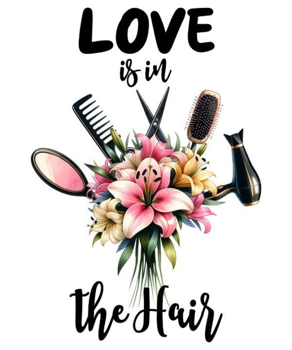 Heat transfers Iron on stickers  hair stylist nail 25 for Tshirts Iron on Decal Patches Stickers Clothes Hat Pillows DIY Crafts