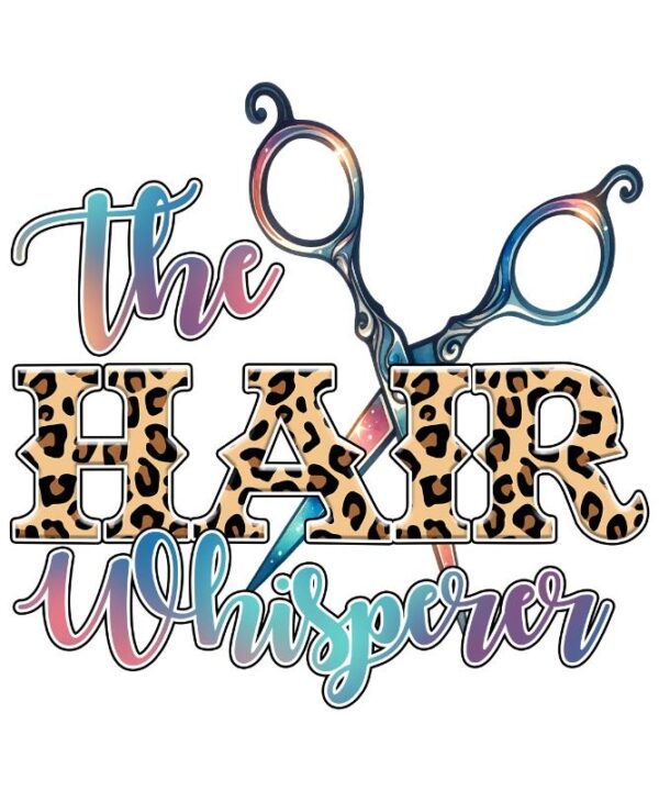 Heat transfers Iron on stickers  hair stylist nail 33 for Tshirts Iron on Decal Patches Stickers Clothes Hat Pillows DIY Crafts