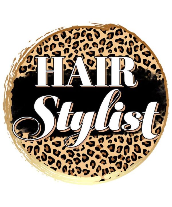 Heat transfers Iron on stickers  hair stylist nail 34 for Tshirts Iron on Decal Patches Stickers Clothes Hat Pillows DIY Crafts