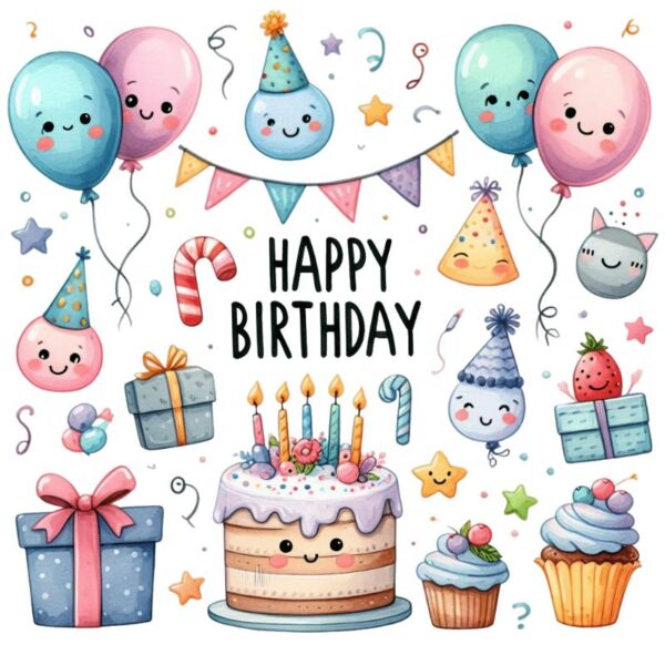 Heat transfers Iron on stickers  happy birthday 6 for Tshirts Iron on Decal Patches Stickers Clothes Hat Pillows DIY Crafts