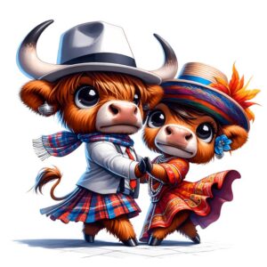 Heat transfers Iron on stickers  highland cow 370 for Tshirts Iron on Decal Patches Stickers Clothes Hat Pillows DIY Crafts