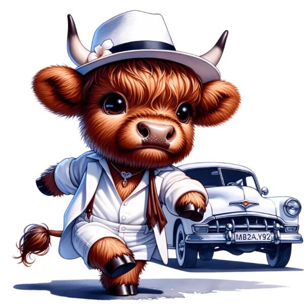 Heat transfers Iron on stickers  highland cow 373 for Tshirts Iron on Decal Patches Stickers Clothes Hat Pillows DIY Crafts
