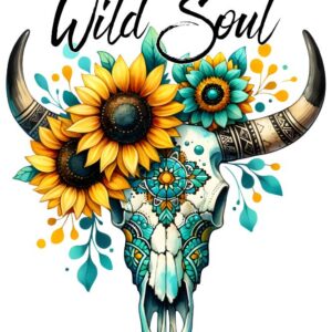Heat transfers Iron on stickers  highland cow 506 for Tshirts Iron on Decal Patches Stickers Clothes Hat Pillows DIY Crafts