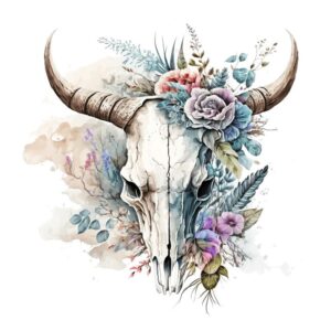 Heat transfers Iron on stickers  highland cow 545 for Tshirts Iron on Decal Patches Stickers Clothes Hat Pillows DIY Crafts