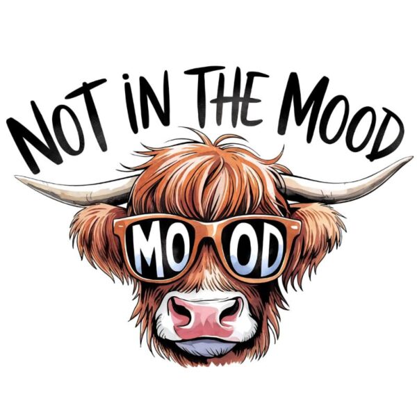 Heat transfers Iron on stickers  highland cow 566 for Tshirts Iron on Decal Patches Stickers Clothes Hat Pillows DIY Crafts