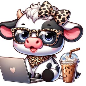 Heat transfers Iron on stickers  highland cow 593 for Tshirts Iron on Decal Patches Stickers Clothes Hat Pillows DIY Crafts