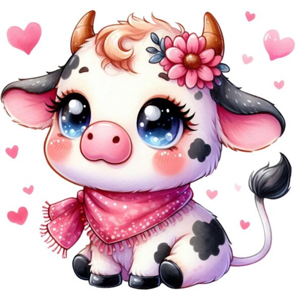 Heat transfers Iron on stickers  highland cow 606 for Tshirts Iron on Decal Patches Stickers Clothes Hat Pillows DIY Crafts