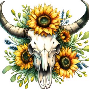 Heat transfers Iron on stickers  highland cow 613 for Tshirts Iron on Decal Patches Stickers Clothes Hat Pillows DIY Crafts