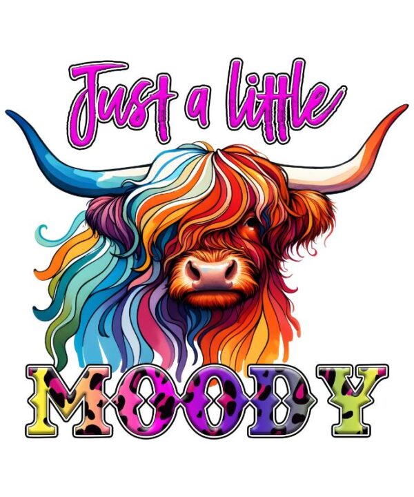 Heat transfers Iron on stickers  highland cow 70 for Tshirts Iron on Decal Patches Stickers Clothes Hat Pillows DIY Crafts