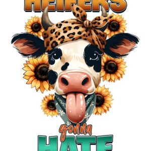 Heat transfers Iron on stickers  highland cow 74 for Tshirts Iron on Decal Patches Stickers Clothes Hat Pillows DIY Crafts