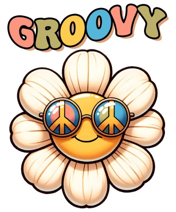 Heat transfers Iron on stickers  hippie 29 for Tshirts Iron on Decal Patches Stickers Clothes Hat Pillows DIY Crafts