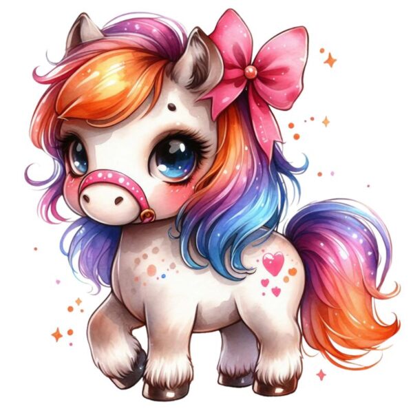 Heat transfers Iron on stickers  horse 1 for Tshirts Iron on Decal Patches Stickers Clothes Hat Pillows DIY Crafts