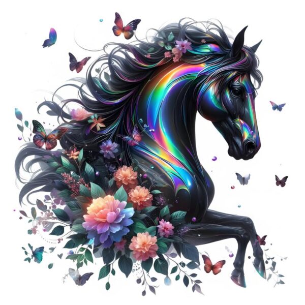 Heat transfers Iron on stickers  horse 10 for Tshirts Iron on Decal Patches Stickers Clothes Hat Pillows DIY Crafts