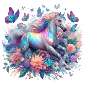 Heat transfers Iron on stickers  horse 15 for Tshirts Iron on Decal Patches Stickers Clothes Hat Pillows DIY Crafts