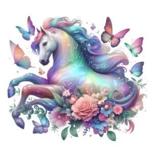 Heat transfers Iron on stickers  horse 16 for Tshirts Iron on Decal Patches Stickers Clothes Hat Pillows DIY Crafts