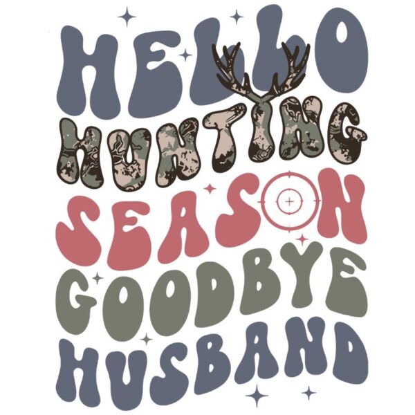 Heat transfers Iron on stickers  hunting 103 for Tshirts Iron on Decal Patches Stickers Clothes Hat Pillows DIY Crafts