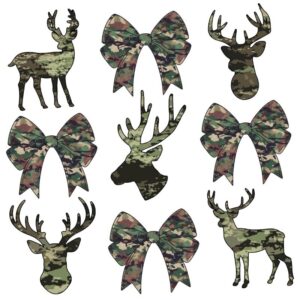 Heat transfers Iron on stickers  hunting 12 for Tshirts Iron on Decal Patches Stickers Clothes Hat Pillows DIY Crafts