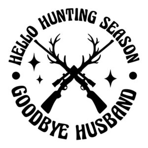 Heat transfers Iron on stickers  hunting 145 for Tshirts Iron on Decal Patches Stickers Clothes Hat Pillows DIY Crafts