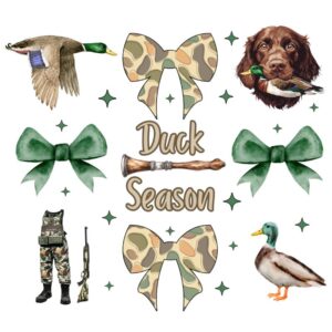 Heat transfers Iron on stickers  hunting 25 for Tshirts Iron on Decal Patches Stickers Clothes Hat Pillows DIY Crafts