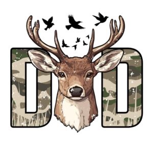 Heat transfers Iron on stickers  hunting 42 for Tshirts Iron on Decal Patches Stickers Clothes Hat Pillows DIY Crafts