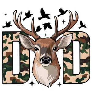 Heat transfers Iron on stickers  hunting 43 for Tshirts Iron on Decal Patches Stickers Clothes Hat Pillows DIY Crafts