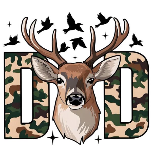 Heat transfers Iron on stickers  hunting 43 for Tshirts Iron on Decal Patches Stickers Clothes Hat Pillows DIY Crafts