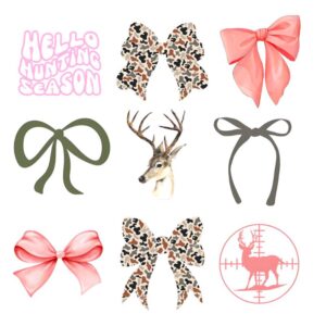 Heat transfers Iron on stickers  hunting 68 for Tshirts Iron on Decal Patches Stickers Clothes Hat Pillows DIY Crafts