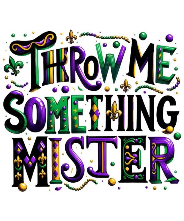 Heat transfers Iron on stickers  mardi gras 12 for Tshirts Iron on Decal Patches Stickers Clothes Hat Pillows DIY Crafts