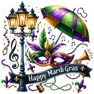 Heat transfers Iron on stickers  mardi gras 2 for Tshirts Iron on Decal Patches Stickers Clothes Hat Pillows DIY Crafts