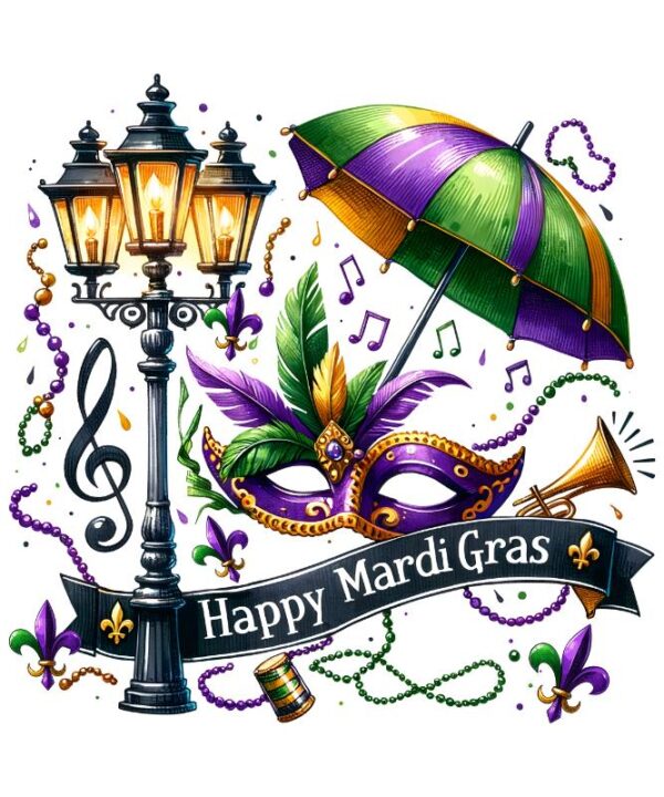 Heat transfers Iron on stickers  mardi gras 2 for Tshirts Iron on Decal Patches Stickers Clothes Hat Pillows DIY Crafts
